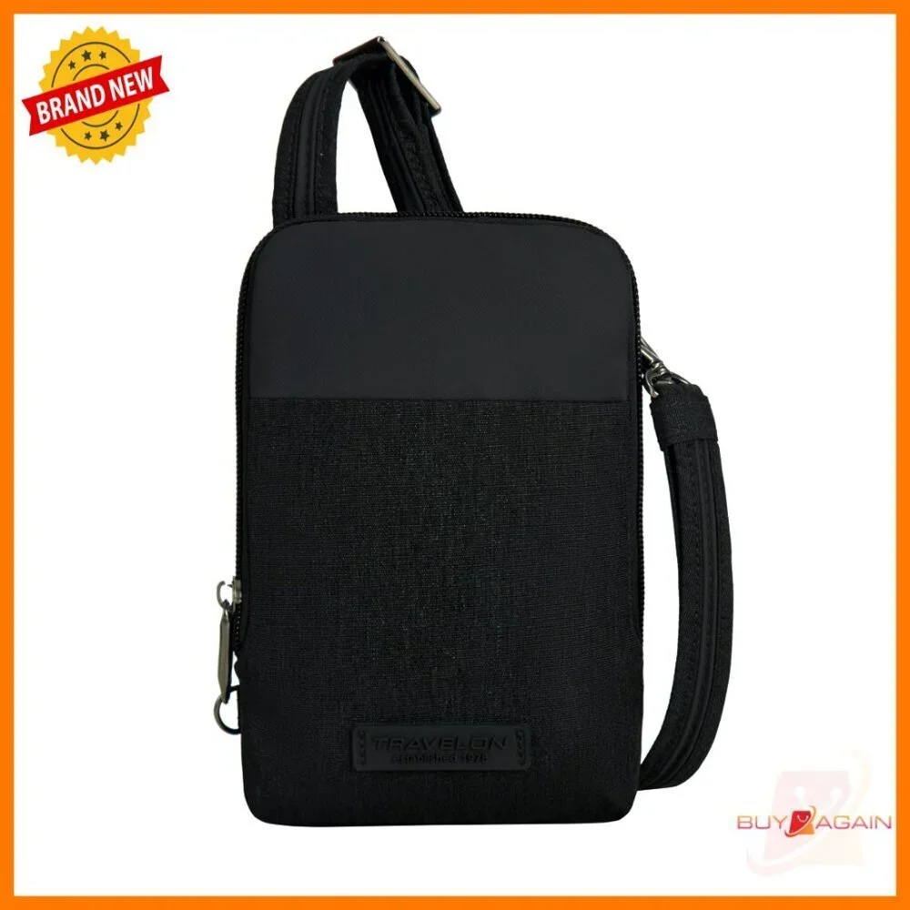 Anti-Theft Mini Crossbody Bag with RFID Blocking, Stadium Compliant